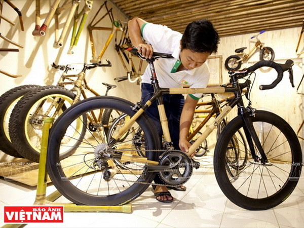 Xe đạp tre Việt - Sản phẩm độc đáo thu hút người tiêu dùng quốc tế ảnh 16