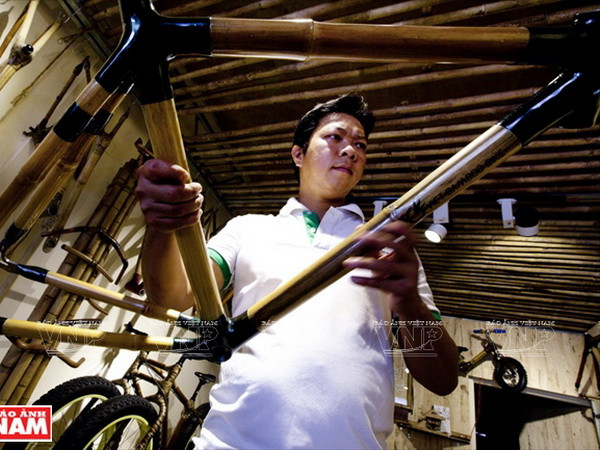 Xe đạp tre Việt - Sản phẩm độc đáo thu hút người tiêu dùng quốc tế ảnh 12