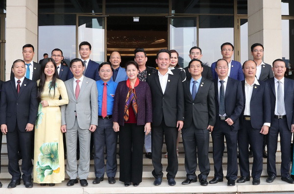 Chủ tịch Quốc hội Nguyễn Thị Kim Ngân gặp mặt đại diện doanh nhân trẻ ảnh 1