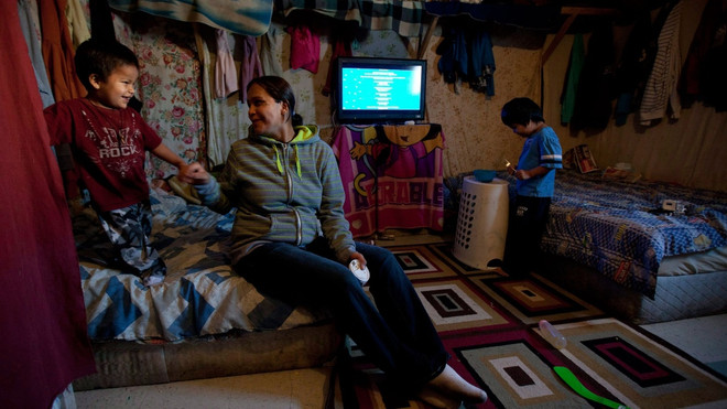 Báo động về tình trạng nghèo đói tại vùng Bắc Canada ảnh 1