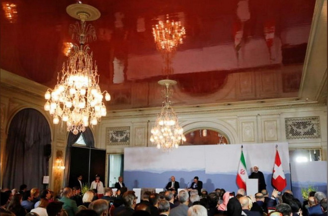 Tổng thống Iran và Thụy Sĩ cam kết ủng hộ thỏa thuận hạt nhân ảnh 1