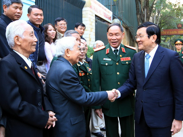 Chủ tịch nước làm việc tại Hội Nạn nhân chất độc da cam ảnh 1