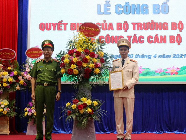 Công bố quyết định bổ nhiệm Giám đốc Công an tỉnh Bắc Ninh ảnh 1