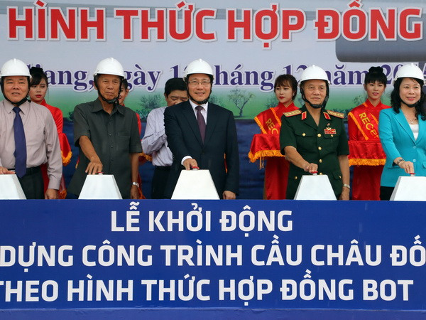 Khởi động dự án BOT xây dựng cầu Châu Đốc tại An Giang ảnh 1