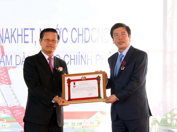 Việt Nam giúp Lào nâng cao hạ tầng truyền dẫn phát hình quốc gia ảnh 2