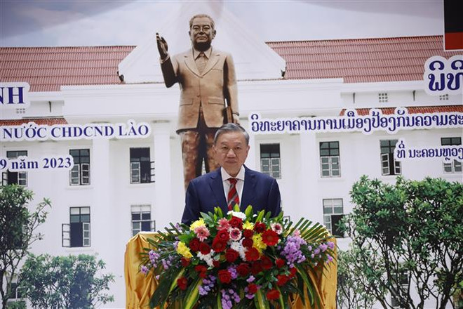 Học viện Chính trị Công an Lào - Món quà ý nghĩa của Việt Nam ảnh 2