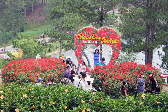 Đông đảo du khách đổ về Lâm Đồng, thăm xứ hoa Đà Lạt ảnh 2
