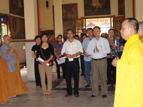 Cộng đồng người Việt tại Ấn Độ dự lễ Vu Lan báo hiếu cha mẹ ảnh 1