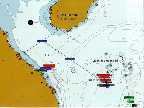 Cập nhật diễn biến Trung Quốc dịch chuyển giàn khoan Hải Dương-981 ảnh 1