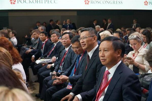 Phiên họp toàn thể Diễn đàn Kinh tế quốc tế St Petersburg lần thứ 23 ảnh 1