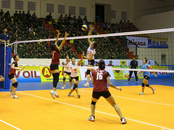 Thông tin Liên Việt Post Bank vô địch bóng chuyền nữ PV Oil 2014 ảnh 1