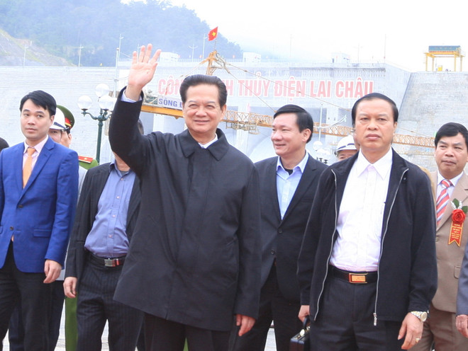 Thủ tướng dự Lễ phát điện Tổ máy số 1 thủy điện Lai Châu ảnh 1