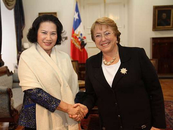 Phó Chủ tịch Quốc hội Nguyễn Thị Kim Ngân thăm Cộng hòa Chile ảnh 1