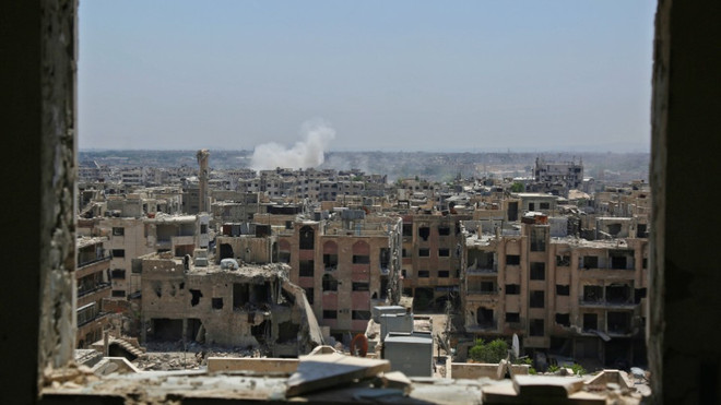 Nổ lớn gần biên giới Syria-Jordan, hàng chục phiến quân thiệt mạng ảnh 1