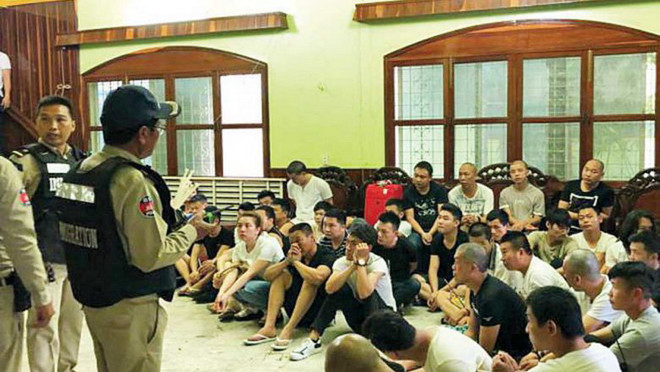 Campuchia tiếp tục trục xuất tội phạm mạng người Trung Quốc ảnh 1