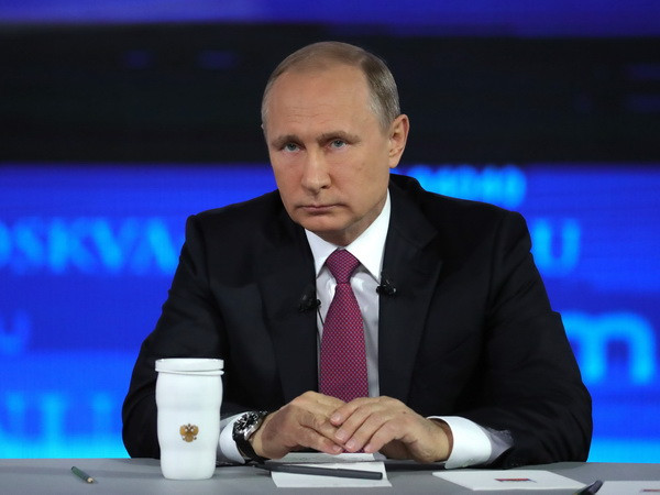 Tổng thống Nga Vladimir Putin. (Nguồn: AFP/TTXVN) Tổng thống Nga khẳng định muốn bình thường hóa quan hệ với Mỹ ảnh 1