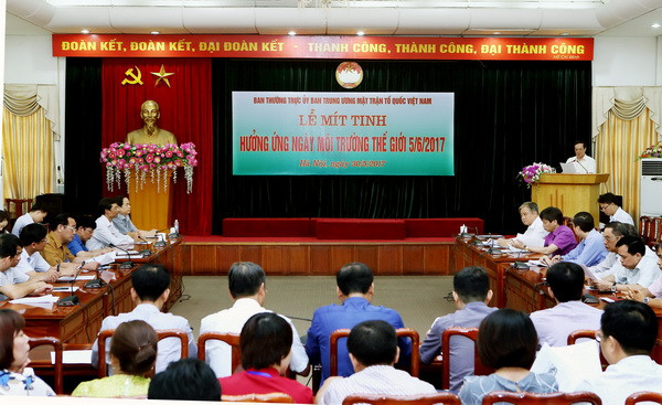 Mặt trận Tổ quốc sẽ giám sát xử lý ô nhiễm môi trường ở các địa phương ảnh 1