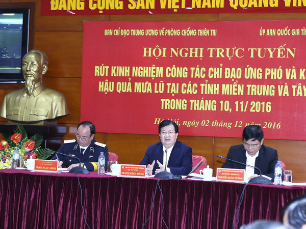 Chủ động hơn nữa trong ứng phó, khắc phục hậu quả thiên tai ảnh 1