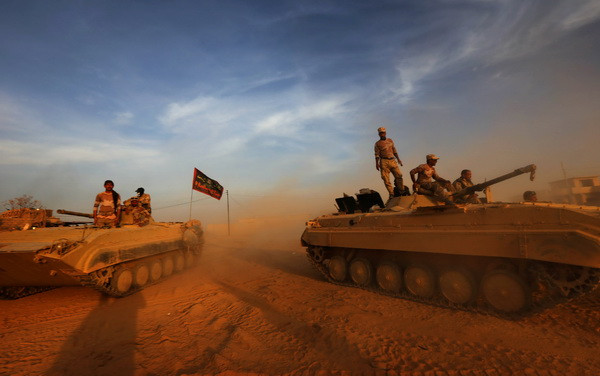 Lực lượng Iraq giành quyền kiểm soát một địa điểm ở làng Jarif, cách thành phố Mosul 45km về phía Nam. (Nguồn: AFP/TTXVN) An ninh Iraq tiêu diệt ít nhất 57 phiến quân trong chiến dịch ở Mosul ảnh 1