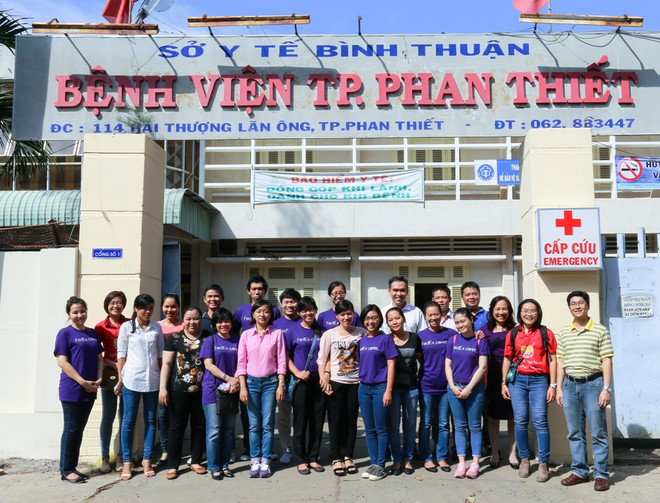 FedEx khám chữa tim miễn phí cho trẻ em ở Thái Bình và Bình Thuận ảnh 1