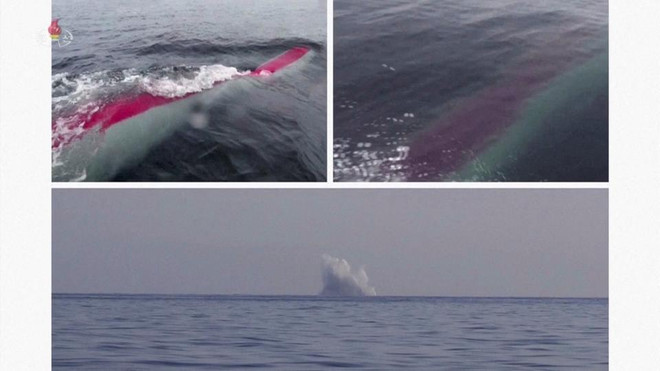 Triều Tiên tiến hành thử vũ khí chiến lược mới dưới nước ảnh 1