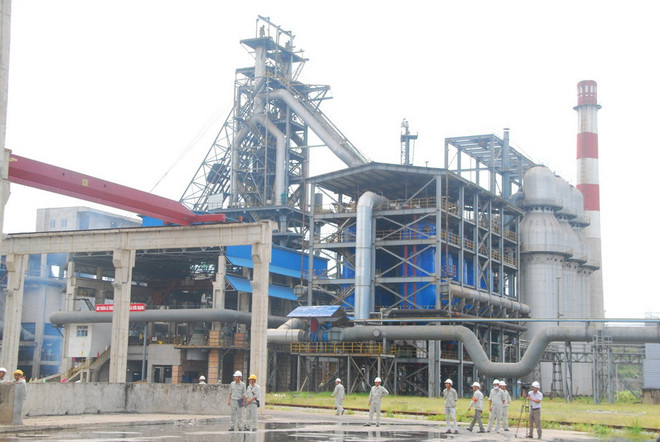 [Photo] Nhà máy gang thép lớn nhất Tây Bắc cho mẻ gang đầu ảnh 5