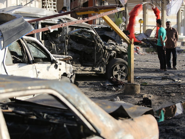Đánh bom liên hoàn ở Baghdad, 70 người thương vong ảnh 1