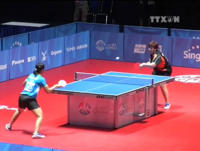 [Video] Bóng bàn nữ Việt Nam giành thêm 2 tấm huy chương đồng ảnh 1