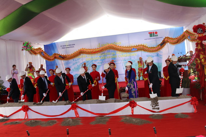 Phó Thủ tướng dự khởi công Khu công nghiệp Thăng Long Vĩnh Phúc ảnh 1
