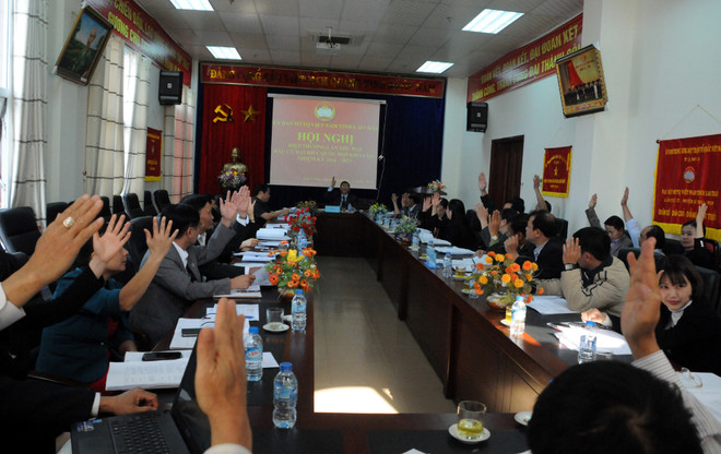 Hội nghị hiệp thương lần thứ hai bầu cử đại biểu Quốc hội khóa XIV ảnh 1