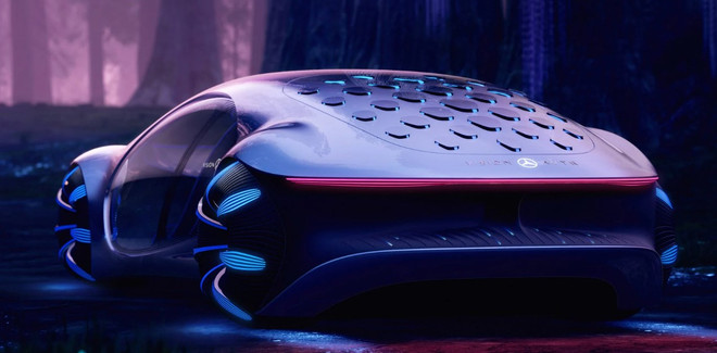 Mercedes-Benz gây ấn tượng khi ra mắt mẫu xe tương lai Vision ATVR ảnh 1