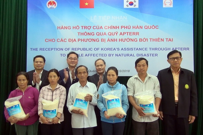 Hàn Quốc hỗ trợ 10.000 tấn gạo cho các tỉnh miền Trung-Tây Nguyên ảnh 1