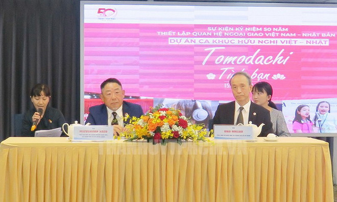 Phát động cuộc thi hát ca khúc hữu nghị Việt-Nhật “Tomodachi-Tình bạn” ảnh 1