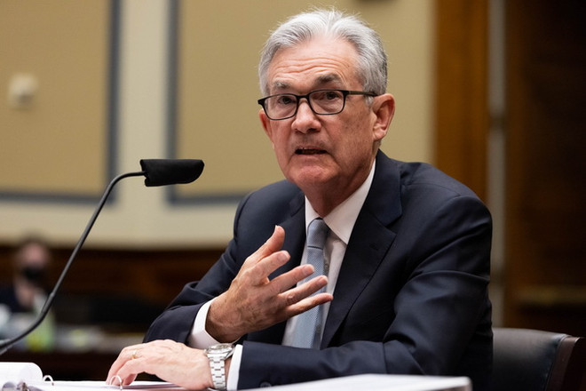 Chủ tịch Fed Jerome Powell. (Ảnh: THX/TTXVN) Biến thể Delta tác động như thế nào tới tăng trưởng toàn cầu? ảnh 2