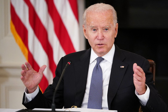Tổng thống Mỹ Joe Biden. (Ảnh: AFP/TTXVN) Triển vọng cạnh tranh chiến lược của Mỹ với Trung Quốc ảnh 2