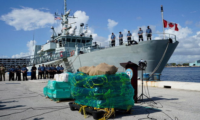 Mỹ tịch thu lượng cocain và cần sa lớn trị giá 1,4 tỷ USD ảnh 1