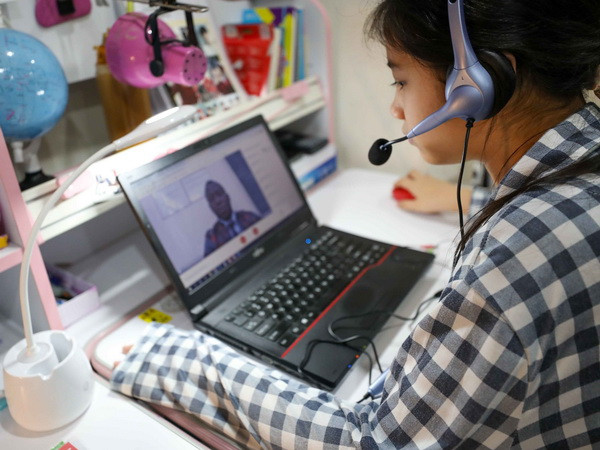 Các trường ở Hà Nội vừa phòng dịch, vừa chủ động học trực tuyến ảnh 1