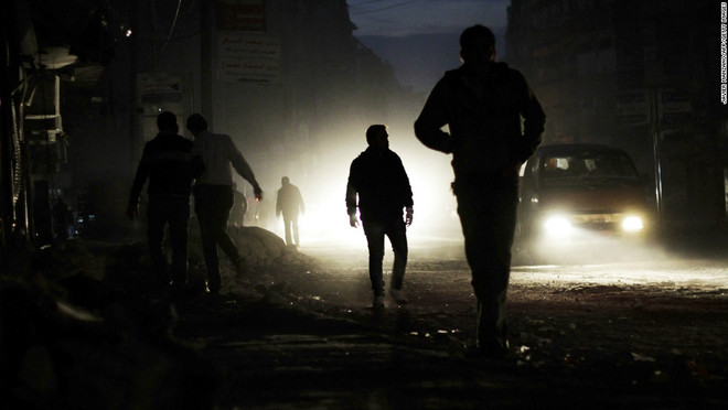 Toàn bộ đất nước Syria chìm vào bóng tối vì mất điện ảnh 1
