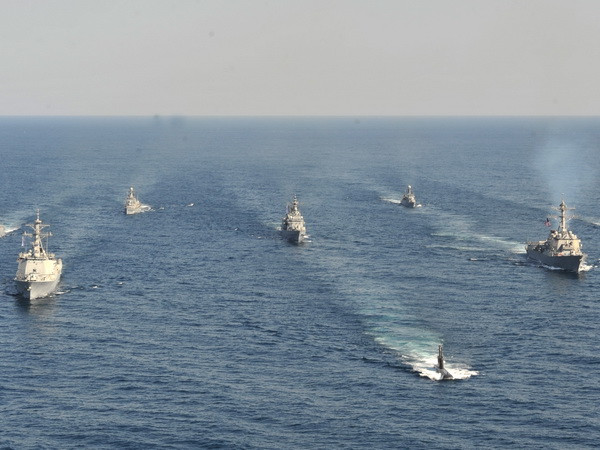 Hàn Quốc-Mỹ bắt đầu diễn tập huấn luyện hải quân chung ảnh 1