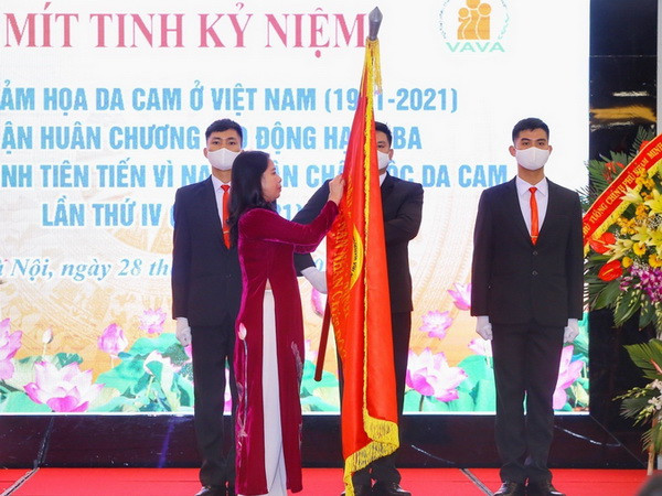 Hội Nạn nhân chất độc da cam/dioxin Việt Nam nhận Huân chương Lao động ảnh 1