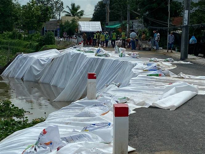 Công bố tình huống khẩn cấp sạt lở bờ Bắc kênh Rạch Giá-Long Xuyên ảnh 1