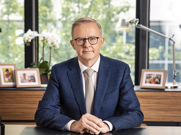 Thủ tướng Australia Anthony Albanese. (Ảnh: TTXVN phát) Thủ tướng Australia Anthony Albanese sắp thăm chính thức Việt Nam ảnh 1