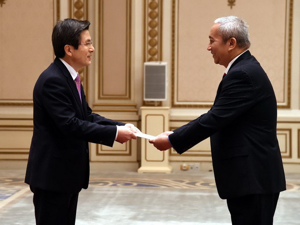 Quyền Tổng thống Hàn Quốc đánh giá cao quan hệ hợp tác với Việt Nam ảnh 1