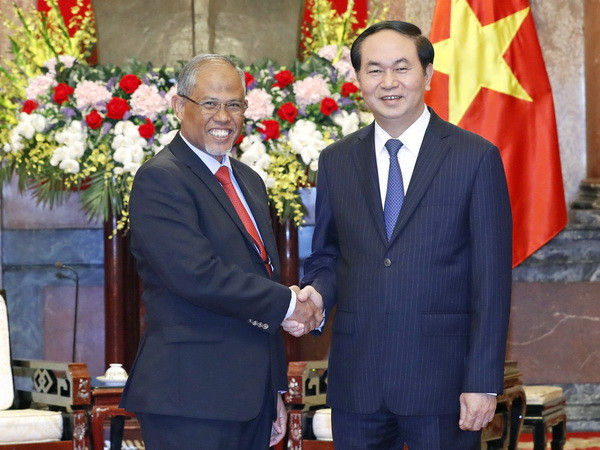 Chủ tịch nước tiếp Bộ trưởng Môi trường và Tài nguyên Singapore ảnh 1