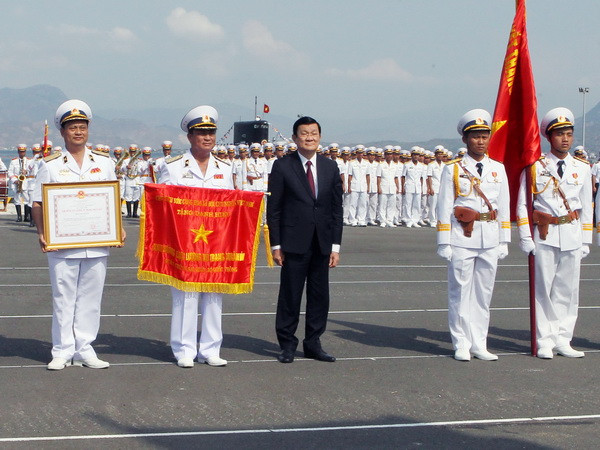 Lễ kỷ niệm 60 năm thành lập Hải quân Nhân dân Việt Nam ảnh 1