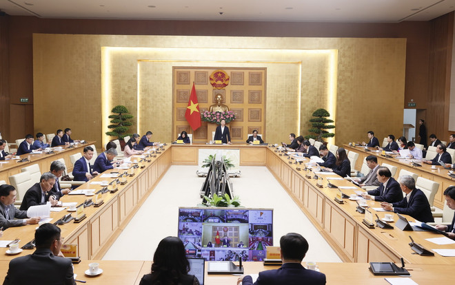 Toàn cảnh cuộc họp. (Ảnh: Văn Điệp/TTXVN) ttxvn_1203_tran hong ha (2).jpg