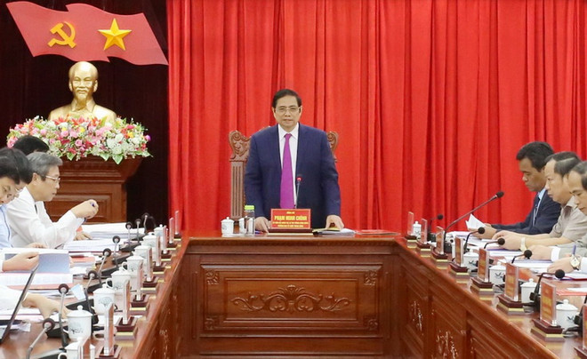 Ông Phạm Minh Chính làm việc với Ban Thường vụ Tỉnh ủy Gia Lai ảnh 2