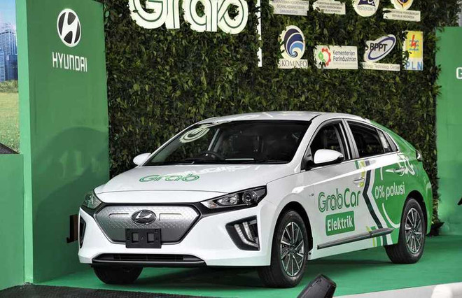 Grab và Hyundai hợp tác triển khai xe điện tại Indonesia ảnh 1