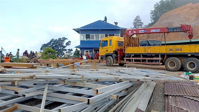 Bình Thuận: Tháo dỡ trạm dừng chân Panorama trên đèo Đại Ninh ảnh 1