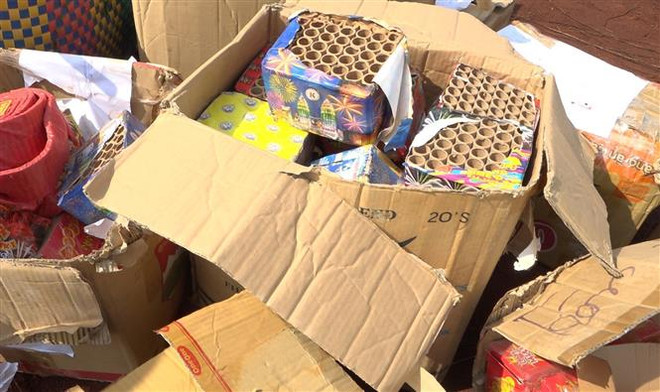 Bắc Giang: Điều tra làm rõ vụ tàng trữ hơn 6,4 tấn pháo nổ ảnh 1